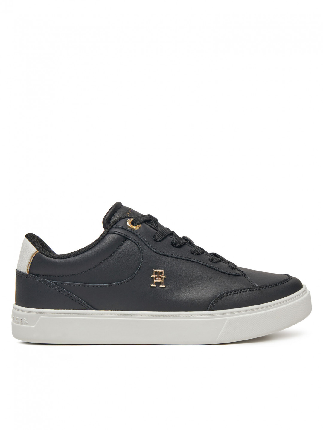 Tommy Hilfiger Sneakersy Essential Chic Court Sneaker FW0FW08322 Černá